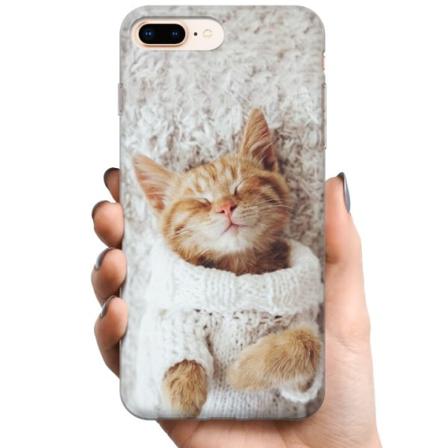 Apple iPhone 8 Plus TPU Mobilcover Kat
