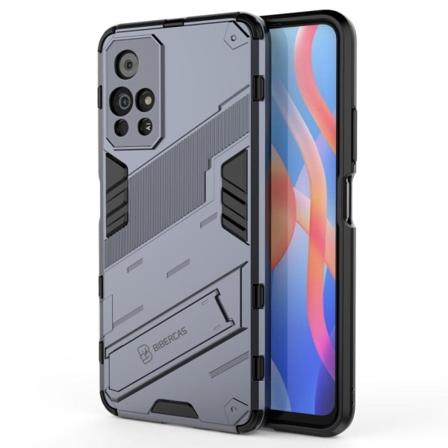 Shockproof Hybrid Suojakuori With A Modern Touch For Xiaomi Redmi Note 11T 5G / Note 11s 5g - Tummansininen Blue