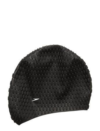 Speedo Bubble Cap - Black - ONE SIZE