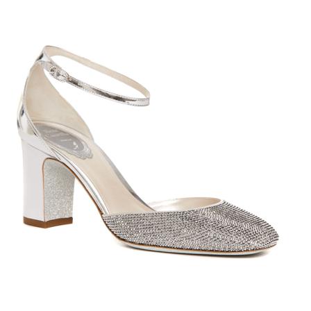 René Caovilla, High Heel Sandals Grijs, Dames, Maat:35 EU