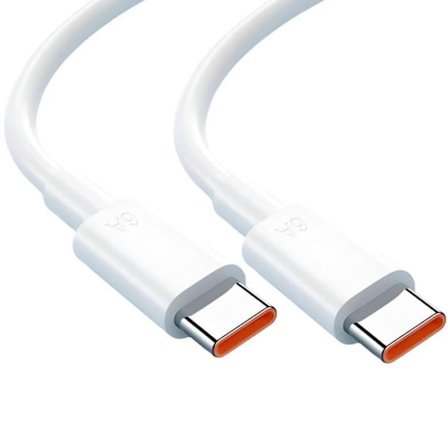 USB-C till USB-C Snabb Laddning 65W för iPhone 15, 15 Pro, 15 Pro Max, iPhone 16, 16e, iPhone 16 Pro - 1 Meter Svart