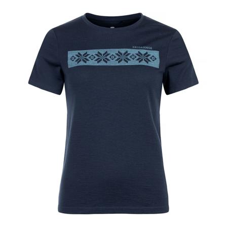 Gridarmor Odda Merino T-shirt Women's Women short-sleeved sweaters Blue XS