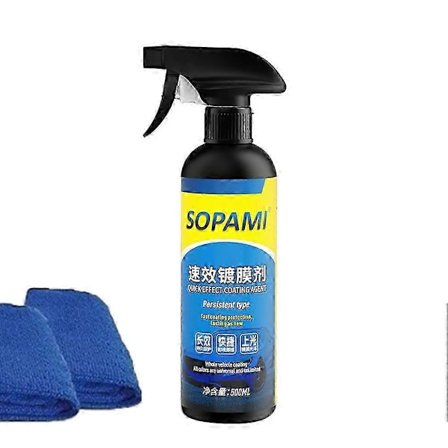 1/2/3X Sopami Bilbelægningsspray Beskyttelse Hurtig Bilvoks Polish Motorcykel Sæt