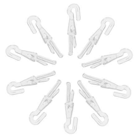 12 stk. Blindstok Kroge Vinduespersienner Stok Udskiftningskroge Persienne Stok Stangkroge