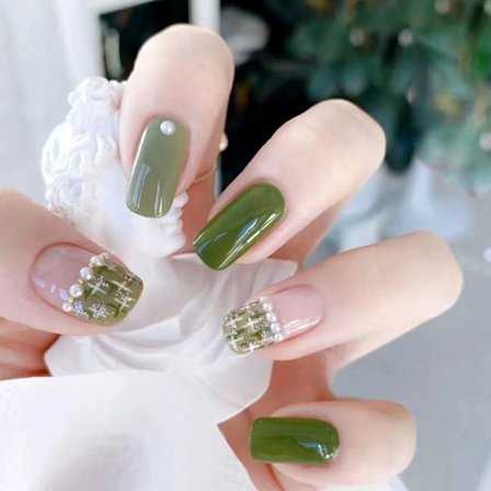 24st False Nails Long Square Z577 Z577