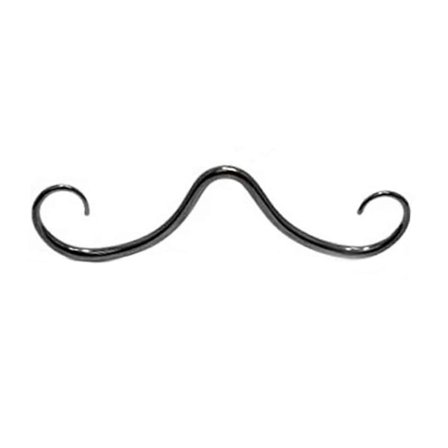 Septum Overlægsbarter Næseringe Rustfrit Stål Næsestikker Mode Næseringe Bøjler Septum Piercing Smykker til Mænd og Kvinder