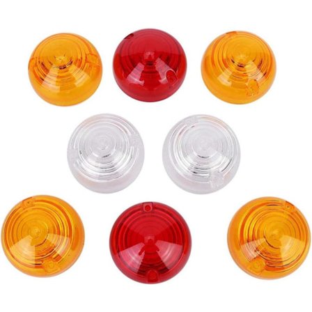 8 st Bakljuslins Kit Indikator Sidolampa Ersättning Kompatibel med Land