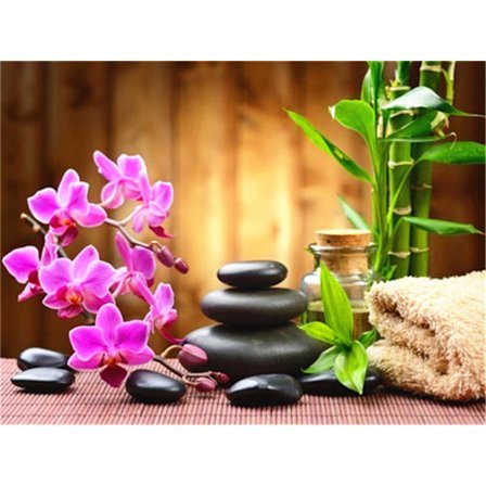 30x40cm 5D DIY Diamantmaleri Full, Fleurs#Z, DIY Diamant Rhinest