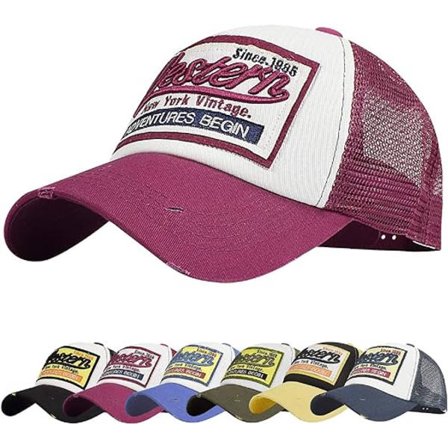 Baseball-lippis, verkkolippikset, unisex-kirjotut kirjainlaput, rennot lippikset, hip hop -aurinkolippikset