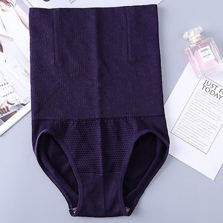 Butt Lifter Body Shaper Gördel Byxa String Underkläder För Kvinnor Waist Trainer Trosor Magkontroll Shapewear, lila