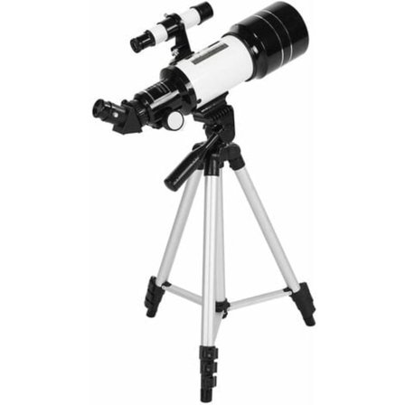 Modell 30070 Høy Effekt Monokular 150X HD Astronomisk Teleskop, Hvit - Hvit