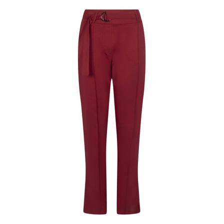 Zoso 224 Vince Wide Sporty Pant Ruby Red , Rood , Dames , Maat: S