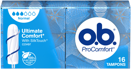 o.b. ProComfort Normal tamponger, 16 stk.