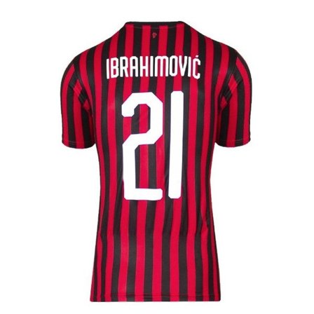 Zlatan Ibrahimovics karriere fotballdrakt topp skjorte