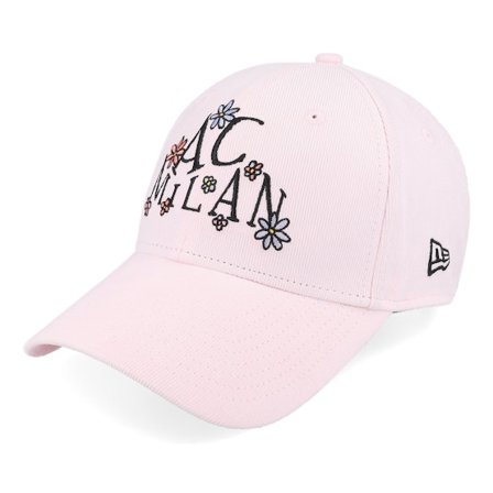 New Era - Football Pink adjustable Czapka Z Daszkiem - AC Milan Doodle 9FORTY Pink Adjustable @ Hatstore