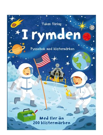 TUKAN | I Rymden: Pysselbok Med Klistermärken | SWEDISH