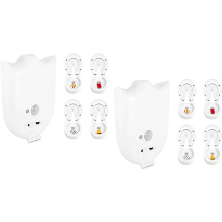 Toalett Nattlampa Projektor Rörelseaktiverad. Rolig LED med Animerade Bilder och Seriefigurer - Potträning & Badrum