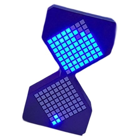 30 minutter programmerbar LED timeglass-timer oppladbar bordlampe nattlys