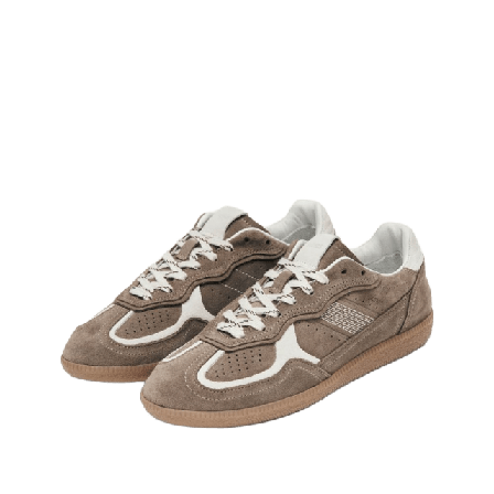 Alohas Tb.490 Rife Taupe Leather Sneakers Dam Brun 35