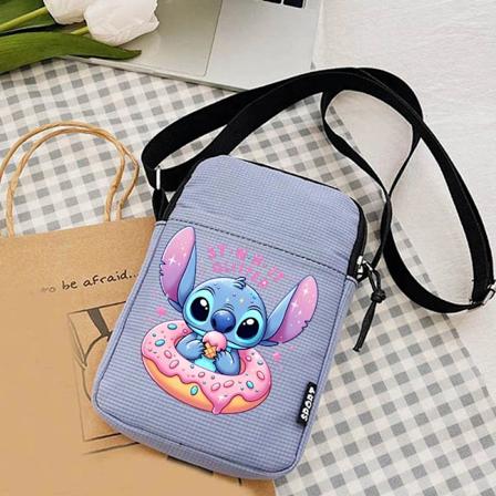 Disney Lilo & Stitch Naiset Olkalaukku Laukkujen Kanvas Pieni Naisten Laukku Opiskelijat Yksi Olka Matkapuhelin Laukut Käsilaukku DGG3746