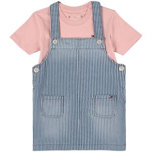 Kids - Tommy Hilfiger 2-piece Broadway Pink Dress Set 80 cm - Clothing sets - 80 cm - Pink - Mädchen