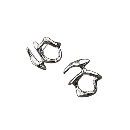 1 par uregelmæssige flydende øreringe Hip-Hop Punk Fashion Delicate