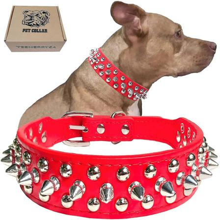 Hundhalsband I Läder För Hundvalpar (m)