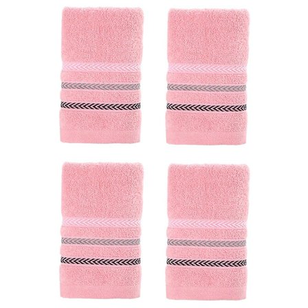 4 stycken handdukar av ren bomull för hushållsbruk, förtjockade och absorberande, handdukar i bomull för vuxna, hushållsbruk