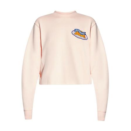 Opening Ceremony Cropped sweatshirt with logo Pink, Dame Sweatshirts