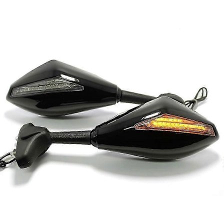 1 par motorcykel LED blinklys spejle til HONDA CBR600RR 1000RR 500R SUZUKI SXR1000 Hayabusa SV650S GSXR600 GSXR750