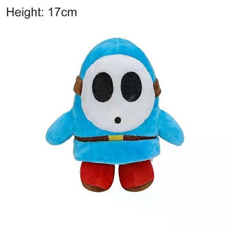 AGame Mario Plyschdocka Söt Mario Luigi Princess Peach Daisy Rosalina Elefant Bowser Bowser Jr Vivian Ninji Gosedjur