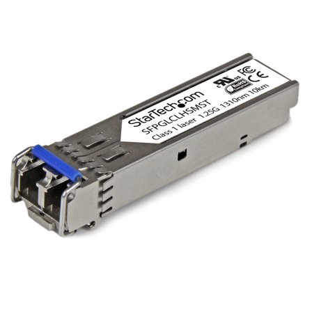 StarTech Cisco GLC-LH-SM Compatible SFP Module, 1000BASE-LX/LH, 1GbE SMF Optic Transceiver, LC Connector, 10km, 1310nm Cisco Firepower, ASR920, IE2000