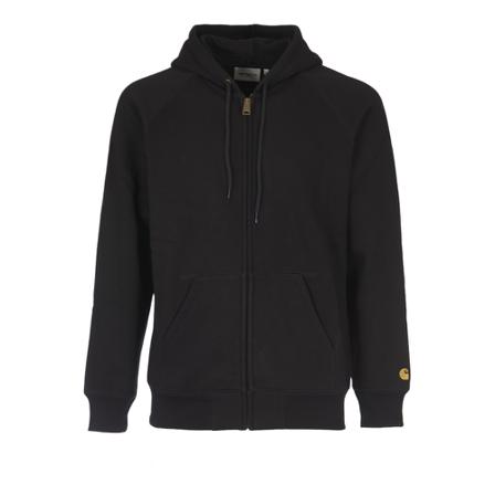 Carhartt Wip, Zip-throughs Zwart, Heren, Maat:M