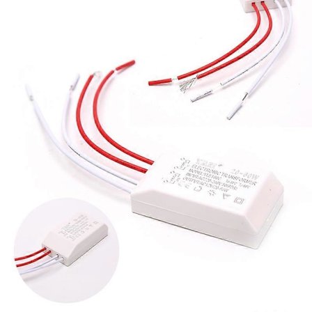 Elektronisk Transformator AC 220V Till 12V 20-60W Halogen Ljus Drivdon Strömförsörjning 2024THO