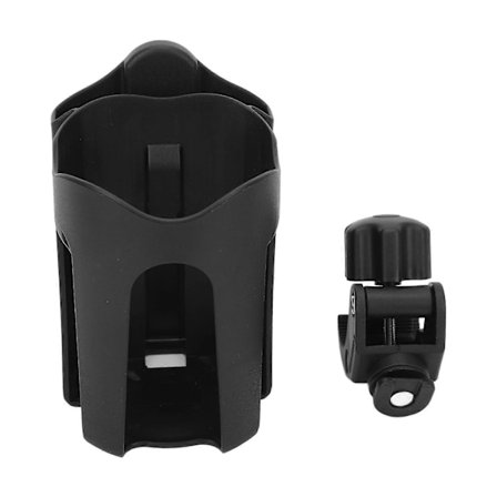 2 i 1 Barnvagn Mugghållare Telefonhållare Stabil Fixerad Justering för Rollatorer Rullstolar Cyklar Kajaker Motorcyklar