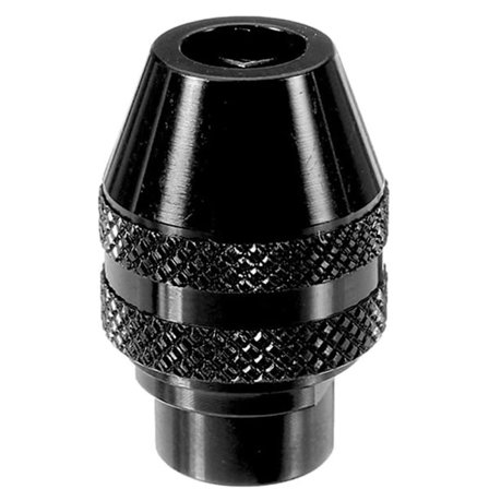 0,4-3,2 mm universal elektrisk slibepatron til højtryksbor, anvendeligt område 0,4-3,2 mm sort bor