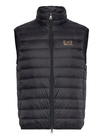EA7 Down Waistcoat - Black - L