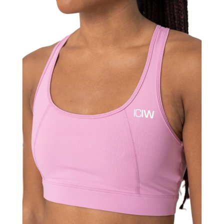 ICANIWILL Classic Sports Bra Women undergarment Pink XL