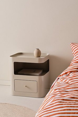 Jotex - Nachtkastje Beige Beige - ALSTON - Koop Nachtkastjes bij Jotex