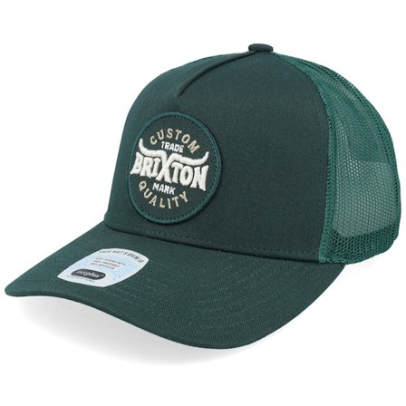 Brixton - Grün Trucker Cap - Gibson C Np Hat Deep Forest Trucker @ Hatstore
