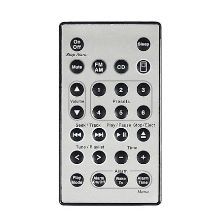 Mordely Replacement Remote Control For Sound For Touch Music Radio System