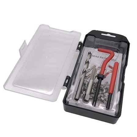 15 stk. M14 X 1,5 gevindreparationskit Helicoil kompatibel 14mm beskadigede gevind (FMY)