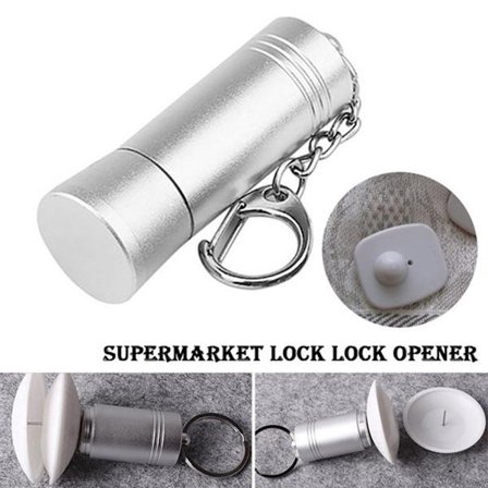 Bärbar Mini Magnetisk EAS Tag Borttagare med Praktisk Klämma