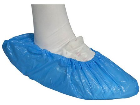 ABENA Skoskydd 15x41cm 30my blå 100/fp - Lyreco - Skyddsutrustning - Engångskläder - Skoskydd