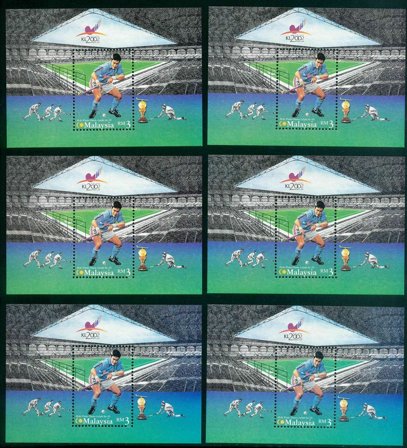 6 x Malaysia - YT BF49