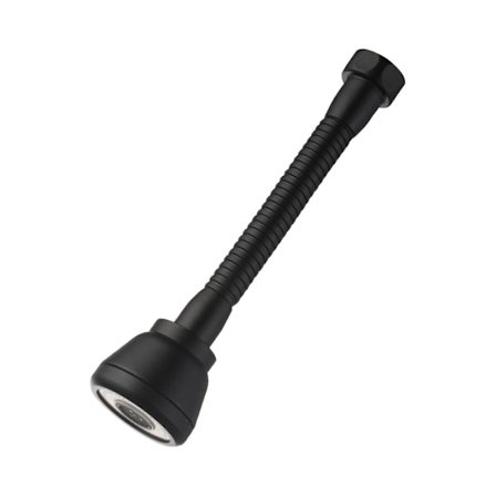 360 roterbar kranhuvud kranförlängare stänksäker kökskransspruta med 3 lägen vattenbesparande svart koppar vattenkranhuvud [DM]