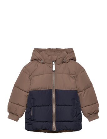 Minymo | Quilted Jacket Colorblock | 110