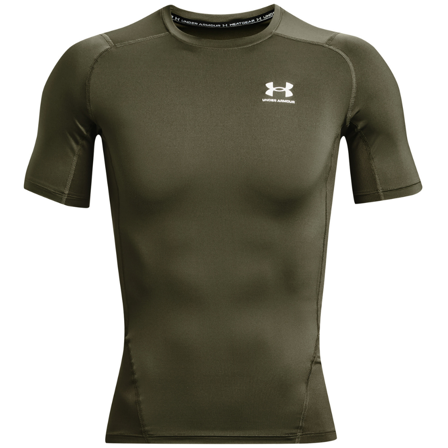 Under Armour UA HG Armour Comp SS Marine Od Green