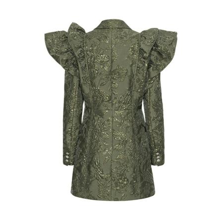 Custommade, Koba BY NBS coat Zielony, Kobieta, Rozmiar: XL