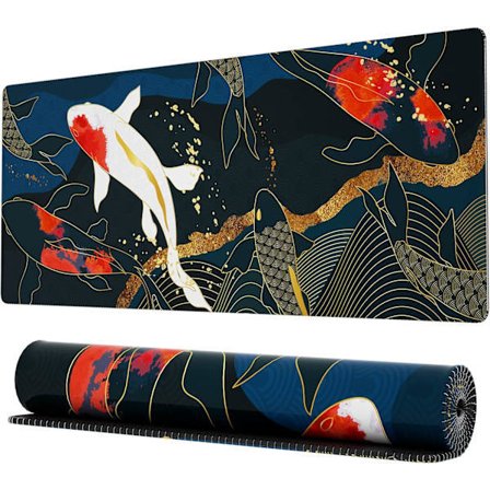 Laajennettu pelihiirimatto, suuri pelihiirimatto työpöydälle, viileä työpöytämatto näppäimistölle ja hiirelle, 80 x 30 x 0,3 cm